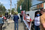 Ato contra as terceirizações dos hospitais municipais ocorre em frente ao Hospital Saboya