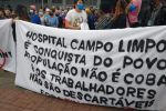 Trabalhadores e usuários do Hospital do Campo Limpo exigem retomada da unidade já