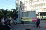 Ato contra o fechamento do Hospital Ignácio Proença de Gouveia