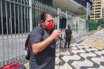 Sindsep recepciona vereadores em início de ano legislativo com protesto contra 0,01% e desvalorização de funcionalismo