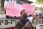 Manifestação contra o sucateamento do Caps Perdizes - Foto: João Santana/Sindsep
