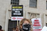 Sindsep, entidades sindicais, movimentos populares, trabalhadores e usuários realizam ato em defesa dos serviços públicos - Foto: Cecília Figueiredo