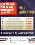 O que muda com a Lei 17.722/21: Vale Alimentação