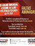 O que muda com a Lei 17.722/21: Faltas abonadas