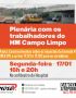 Plenária com trabalhadores do Hospital Campo Limpo, em 17 de janeiro de 2022
