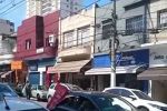 Carreata pelas ruas do bairro da Mooca. | Foto: Reprodução vídeo
