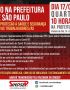 Sindsep realiza ato na Prefeitura de SP por proteção à saúde e segurança dos/as trabalhadores/as